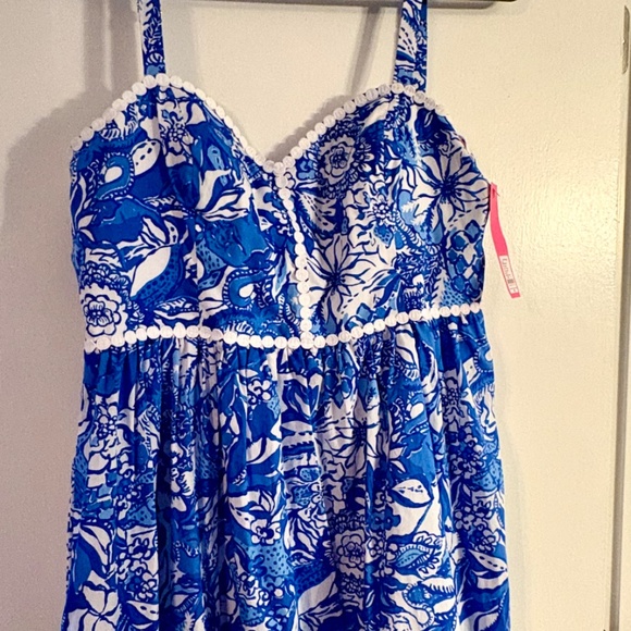 Lily Pulitzer Blue Tang size 14 - Picture 7 of 7